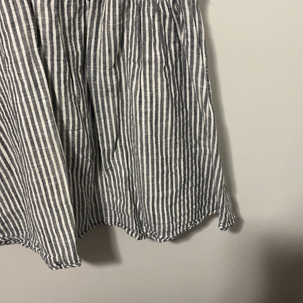 Love Tree Navy and White Striped Top - Picture 4 of 6